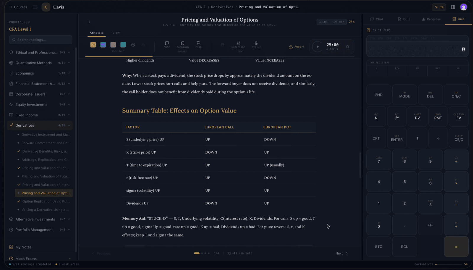 Clavis — screen 1