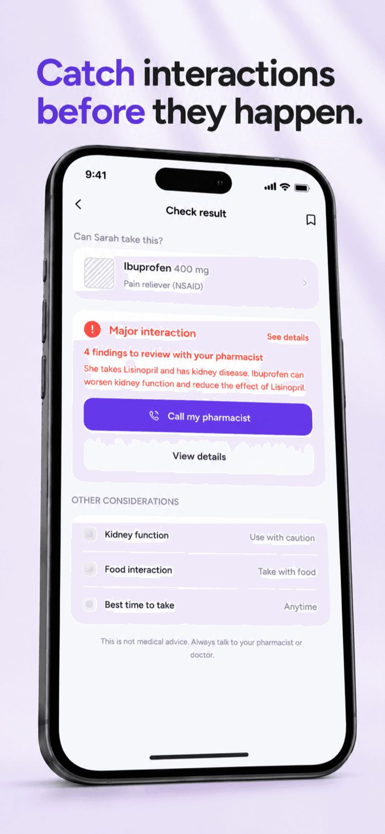 FamilyRx — screen 2